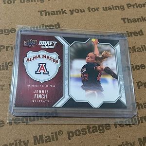 Jennie Finch ‘09 Upper Deck Draft Edition Card No. AM-JF